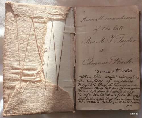Pocket New Testament - M.DCCC.LXIV. 1865 (Inscription dated 1866)