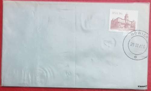 RSA - 14c Building Definitive - Issued 1-4-86 (Date stamp Howick 29-III-86)