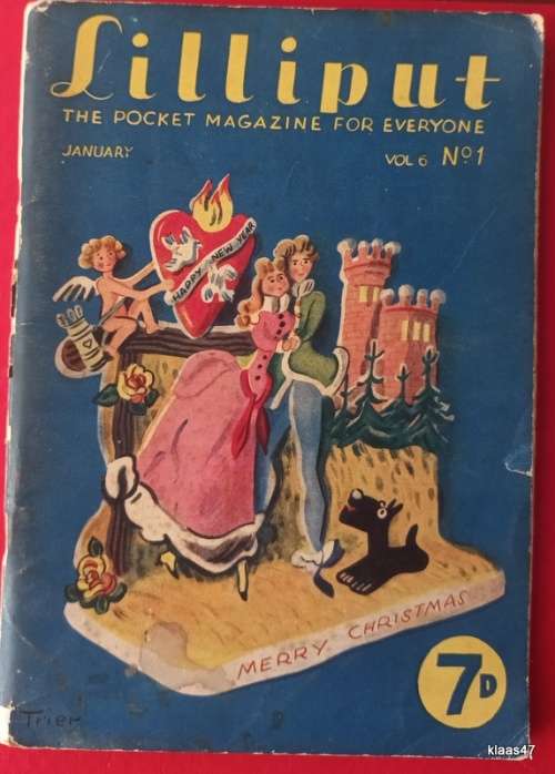 Lilliput - The Pocket Magazine for Everyone - Vol 6 No.1 - 1940 - War Time Issue