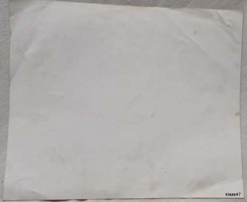 Large Black and White Unframed Photo of F W de Klerk