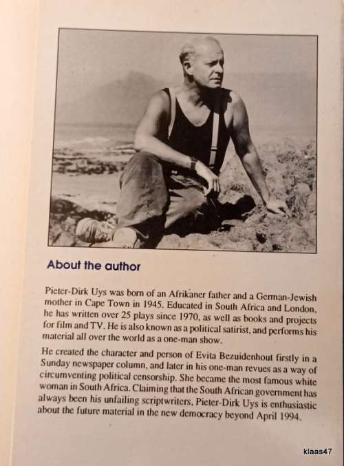 A Part Hate A Part Love - Pieter-Dirk Uys - Paperback (The Legend of Evita Bezuidenhout) **Inscribed
