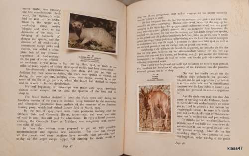 Our South African National Parks: Cigarette Card Album (1 card missing)