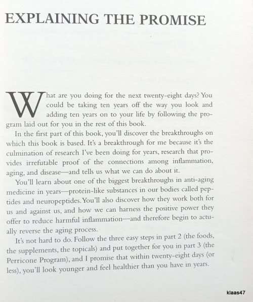 The Perricone Promise: In 3 easy steps - Nicholas Perricone, MD - Paperback