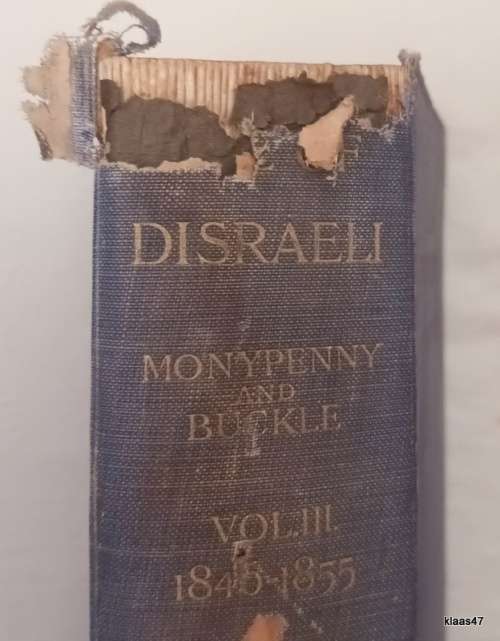The Life of Benjamin Disraeli (Earl of Beaconsfield) - Vol 3 1846-1855 - Monypenny and Buckle 1914