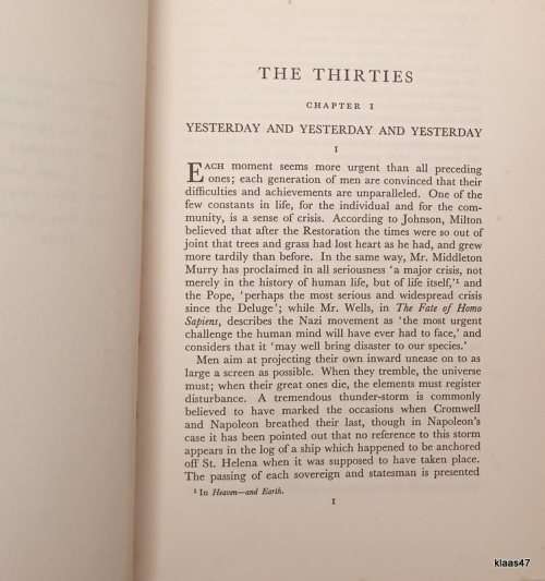 The Thirties 1930-1940 in Great Britain - Malcolm Muggeridge - Hardcover