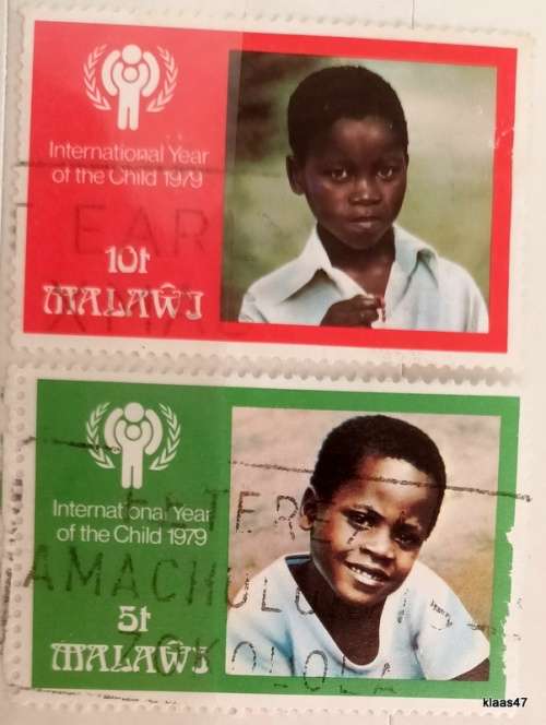 Malawi - 1979 - International Year of the Child - 2 Used stamps