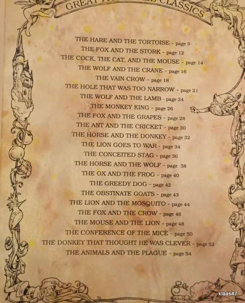 Great Fairy Tale Classics - The Hare and the Tortoise and other tales - Hardcover