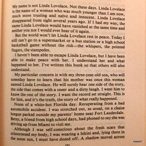 Ordeal: An Autobiography - Linda Lovelace with Mike McGrady - Hardcover