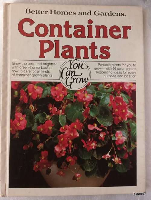 Better Homes and Gardens: Container Plants - Hardcover