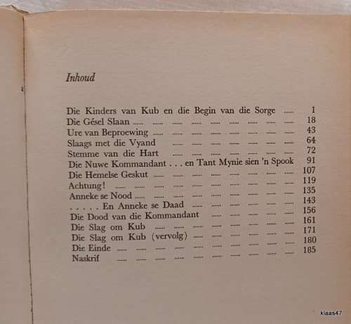 Die Gesel van Namaland - W A de Klerk - Hardeband