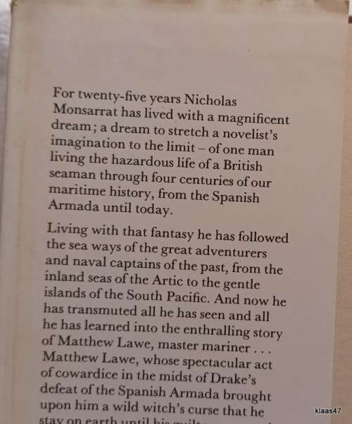 The Master Mariner - Book 1: Running Proud - Nicholas Monsarrat - Hardcover