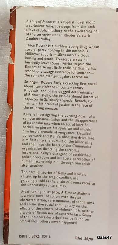 A Time of Madness - Robert Early - Hardcover