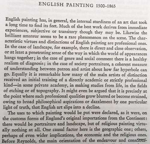 English Painting from 1500 to 1865 - Mark Roskill - Hardcover