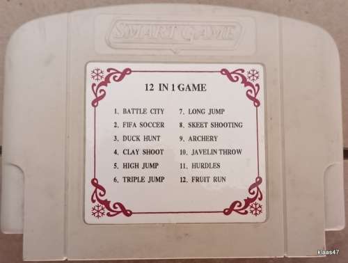 Vintage Smartgame - Games cartridge - 12 in 1 Game