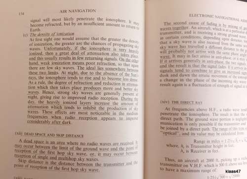 Air Navigation - W H P Canner - Hardcover  1976