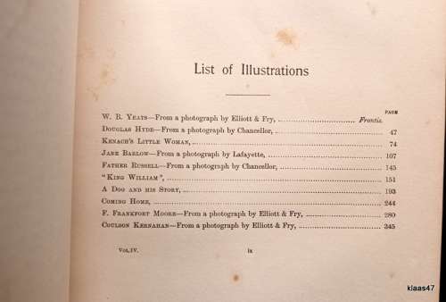 The Cabinet of Irish Literature Vol IV - Hardcover 1903