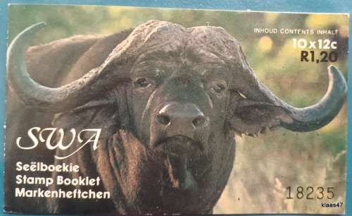 SWA 1985 Buffalo Stamp Booklet (Complete) No. 57110