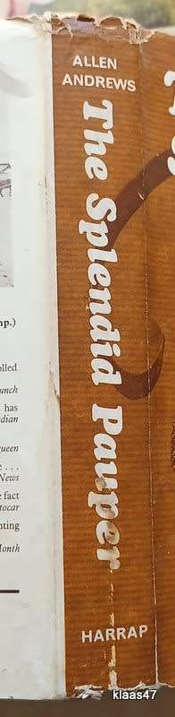 The Spendid Pauper - Allen Andrews - Hardcover
