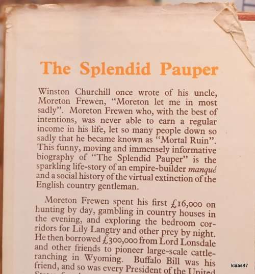 The Spendid Pauper - Allen Andrews - Hardcover