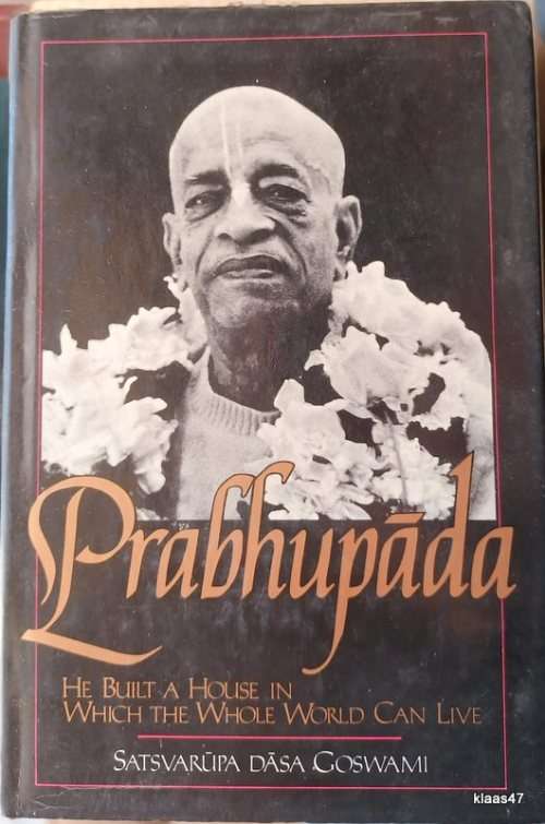 Prabhupada - Satsvarupa Dasa Goswami - Hardcover