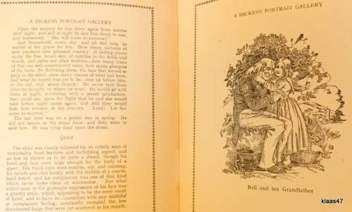 Portraits from Dickens - Collected: John R Crossland - Hardcover 1935