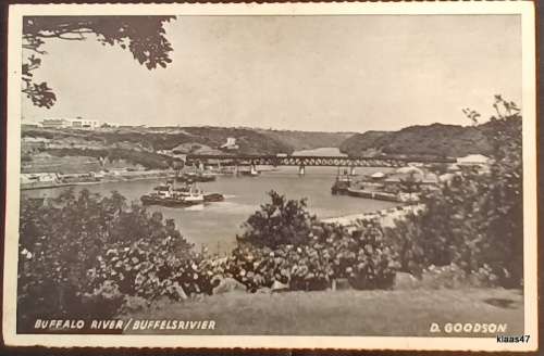 Caltex - Black and White Photo Post Card - Photo: D Goodson - Pre 1960 - Buffalo River