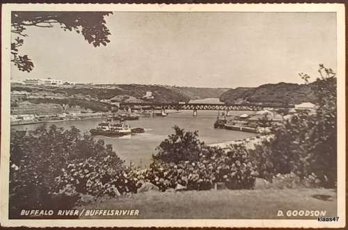 Caltex - Black and White Photo Post Card - Photo: D Goodson - Pre 1960 - Buffalo River