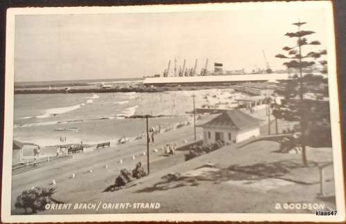 Caltex - Black and White Photo Post Card - Photo: D Goodson - Pre 1960 - Orient Beach