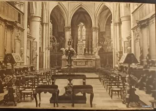 Vintage Book of Postcards - Eglise Notre-Dame Bruges - 15 Post Cards (Complete)