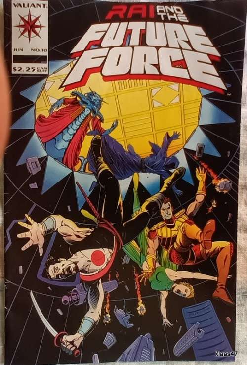 Valiant Comics - Rai and the Future Force - Jun 1992 - No. 10