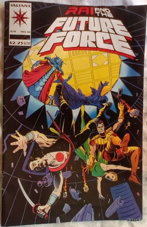 Valiant Comics - Rai and the Future Force - Jun 1992 - No. 10