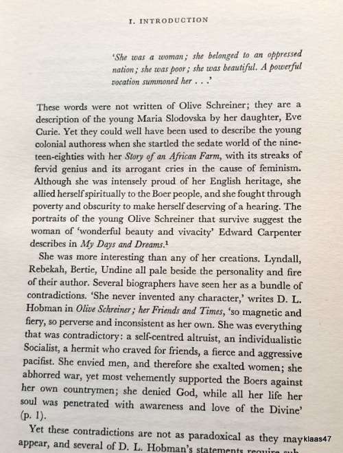 Olive Schreiner: A Short Guide to her Writings - Ridley Beeton - Hardcover 1974