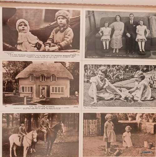 144 Picture Postcards of Her Majesty Queen Elizabeth II and her family. Compiled: Mary Dunkin