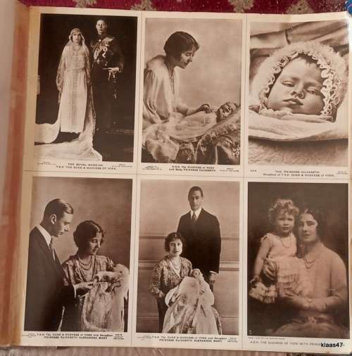 144 Picture Postcards of Her Majesty Queen Elizabeth II and her family. Compiled: Mary Dunkin