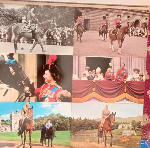 144 Picture Postcards of Her Majesty Queen Elizabeth II and her family. Compiled: Mary Dunkin
