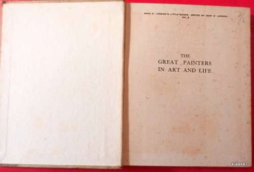 The Great Painters in Art and Life - C Lewis Hind - Hardcover