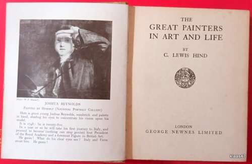 The Great Painters in Art and Life - C Lewis Hind - Hardcover