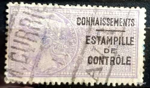 France - 1931 - Revenue (Connaissements Estampille de Controle) - 1 Used Hinged stamp