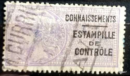 France - 1931 - Revenue (Connaissements Estampille de Controle) - 1 Used Hinged stamp