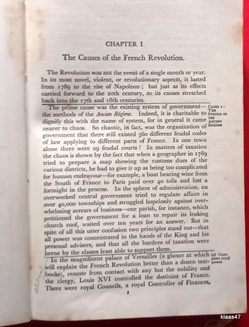 Modern Europe 1789-1945 - Denis Richards - Hardcover 5th Ed 1950 New Impression 1951