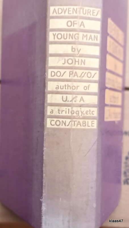 Adventures of a Young Man - John dos Passos - Hardcover