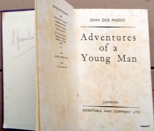 Adventures of a Young Man - John dos Passos - Hardcover
