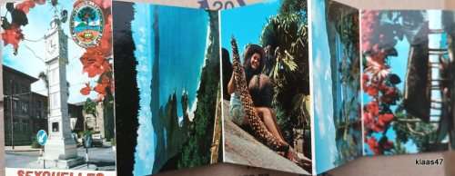 Seychelles - Souvenir Folder with 10 Small Colour Photos