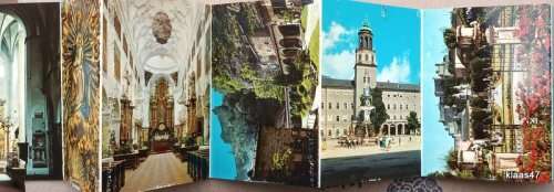 Salzburg - 20 Small Colour Photos (Folded Souvenir)
