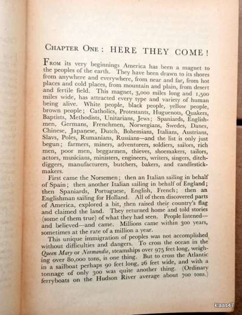 `We, The People` - Leo Hubberman -Hardcover 1940