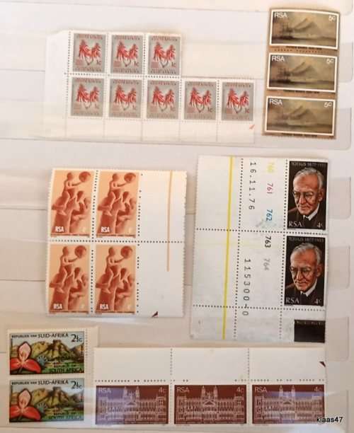 RSA - Mixed Lot of 22 Unused stamps