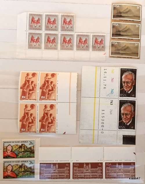 RSA - Mixed Lot of 22 Unused stamps