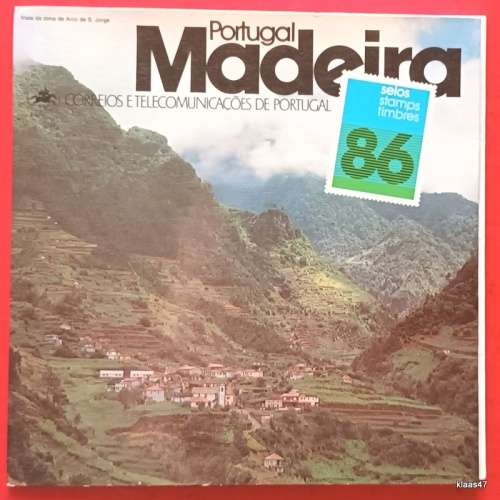 Portugal - Madeira - 1986 - Year Pack - 7 Mint stamps and 1 Mint Revenue stamps