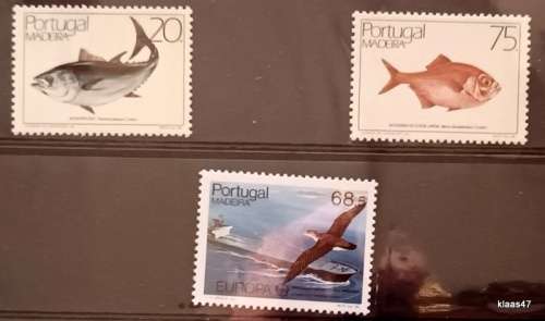 Portugal - Madeira - 1986 - Year Pack - 7 Mint stamps and 1 Mint Revenue stamps