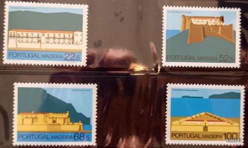 Portugal - Madeira - 1986 - Year Pack - 7 Mint stamps and 1 Mint Revenue stamps